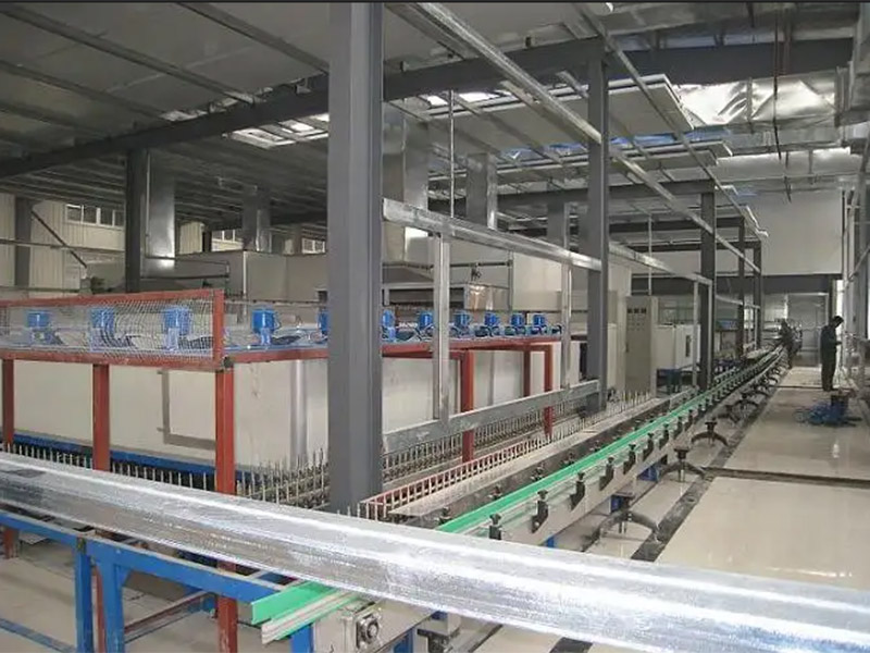 Advantages of glass spraying assembly line products